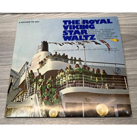 The Royal Viking Cruise Line 45 Record Souvenir Star Waltz Tapiola School Chorus - Picture 3 of 8